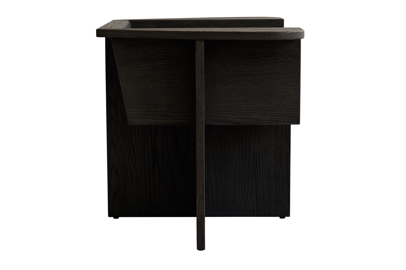 Lounge Sessel Brutus Eiche schwarz