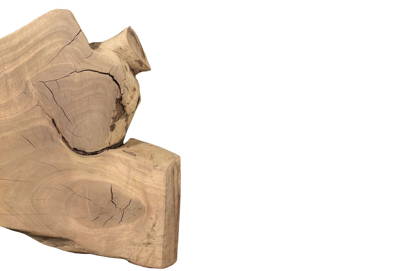 Tischplatte Mangoholz Monolith 68x50 cm