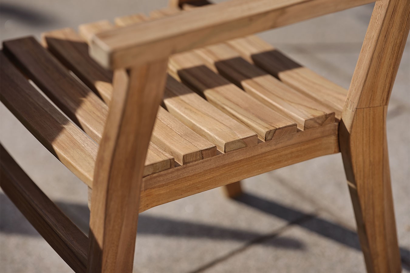 Outdoorstuhl Keros Teak natur