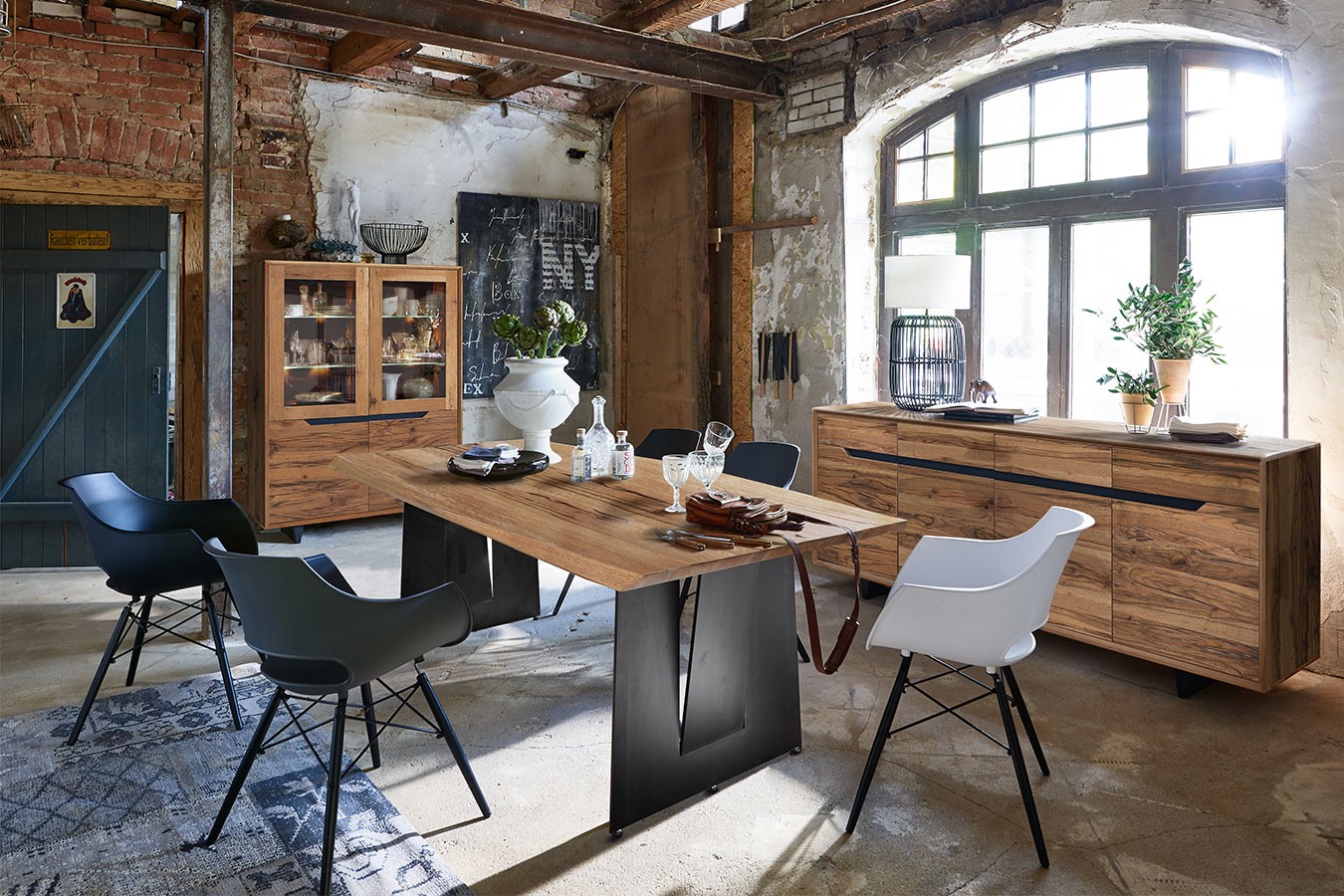 Esstisch Steven Naturkante 180cm