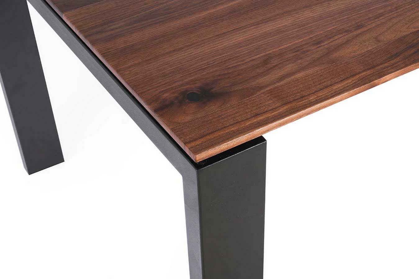Ausziehtisch Deno Massivholz Nussbaum 140-190 konfigurierbar