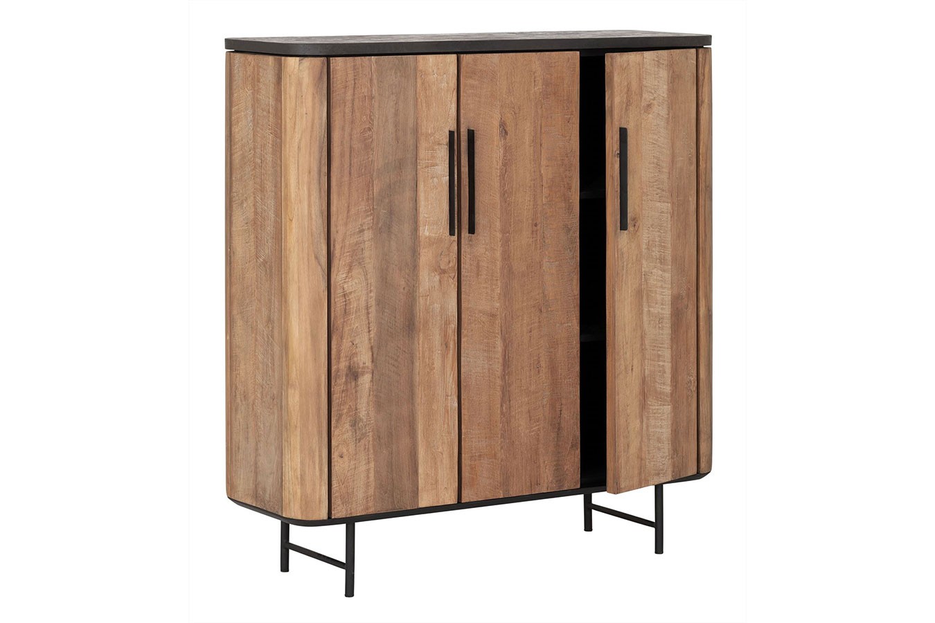 Schrank Soho Teak natur B 120 cm