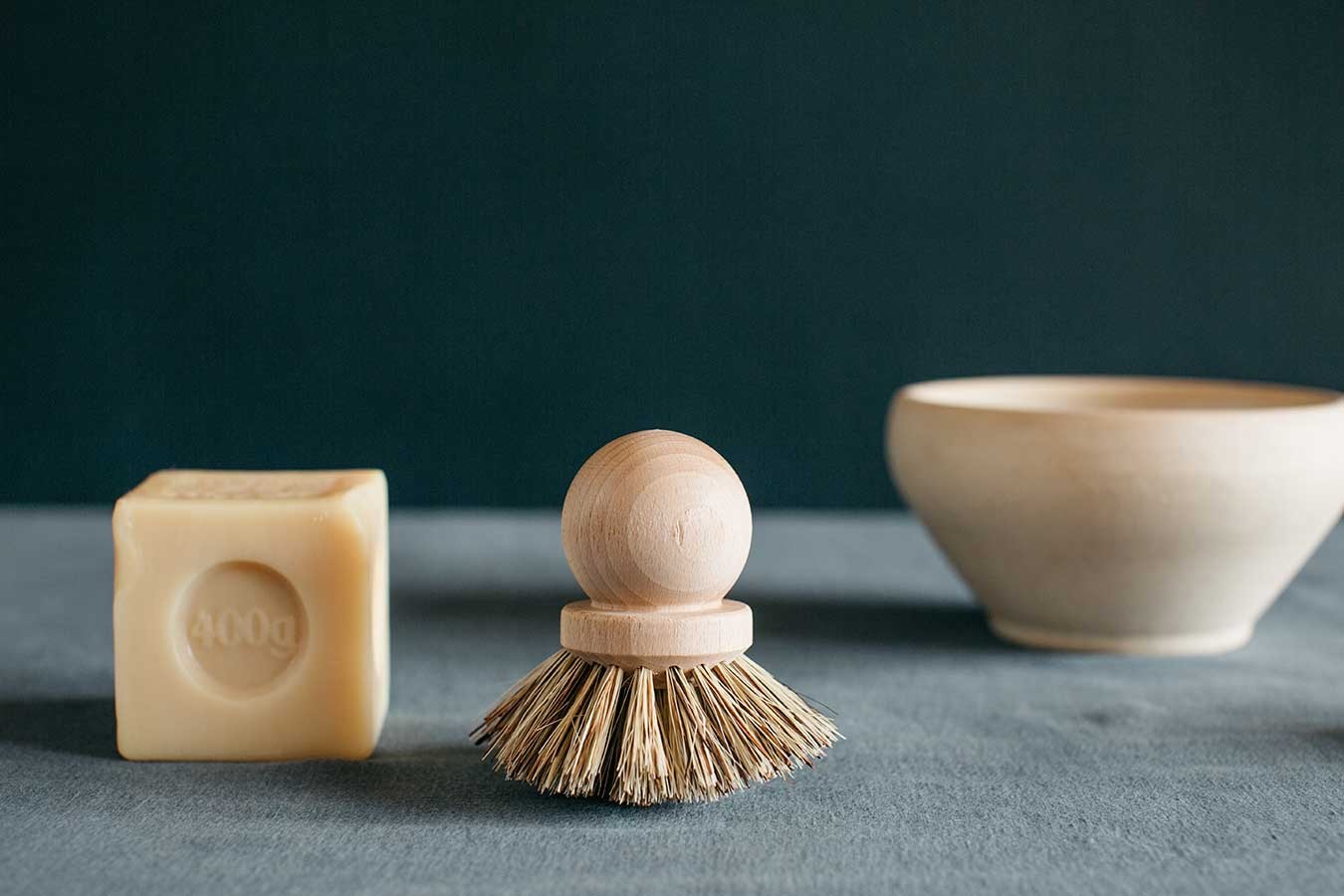 Topfbürste Natural Collection rund
