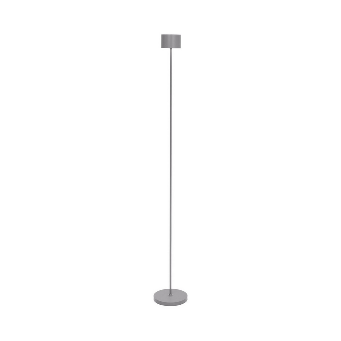 LED Stehleuchte Farol hellgrau H 115cm