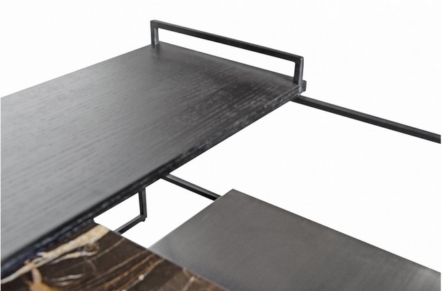 Couchtisch Architect schwarz 60 cm
