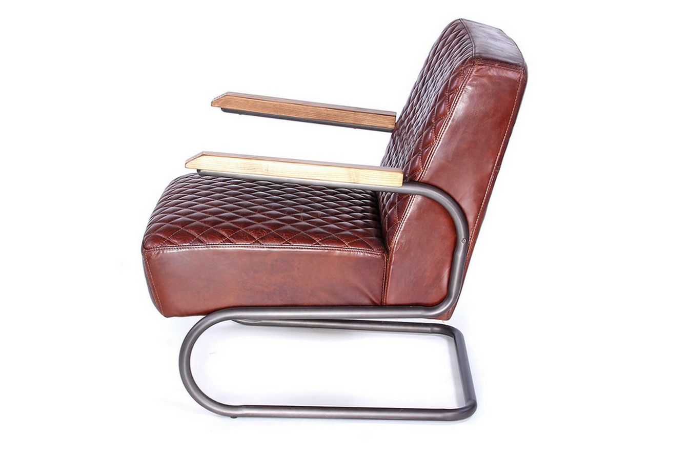 Lounge Sessel Marco 1940 Leder braun
