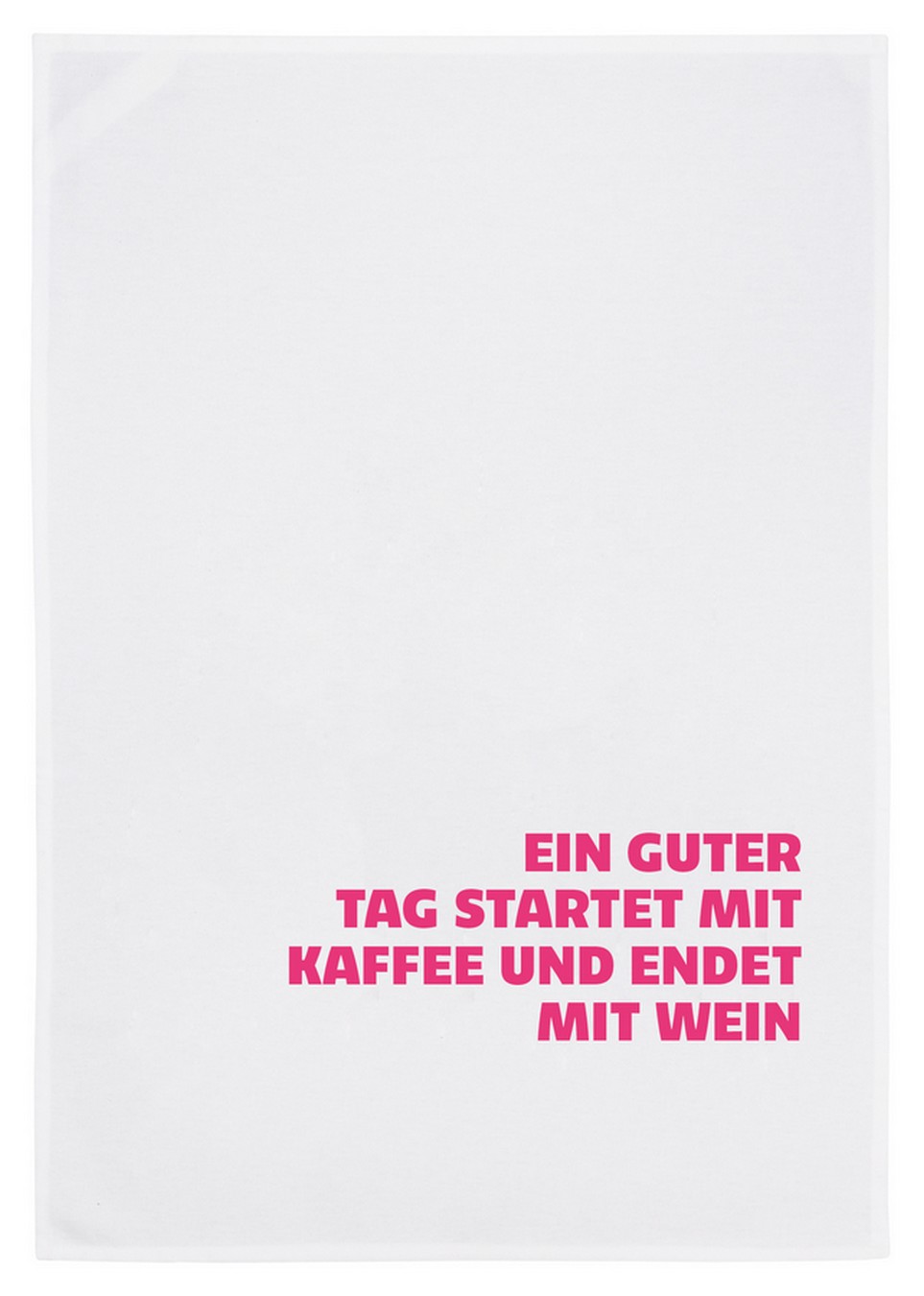 Geschirrtuch "Ein guter Tag guter Tag startet mit Kaffee"