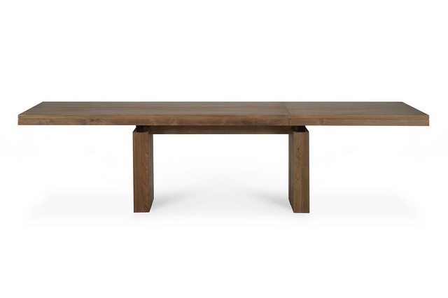 Ausziehtisch Double Teak massiv B 200 > 300 cm