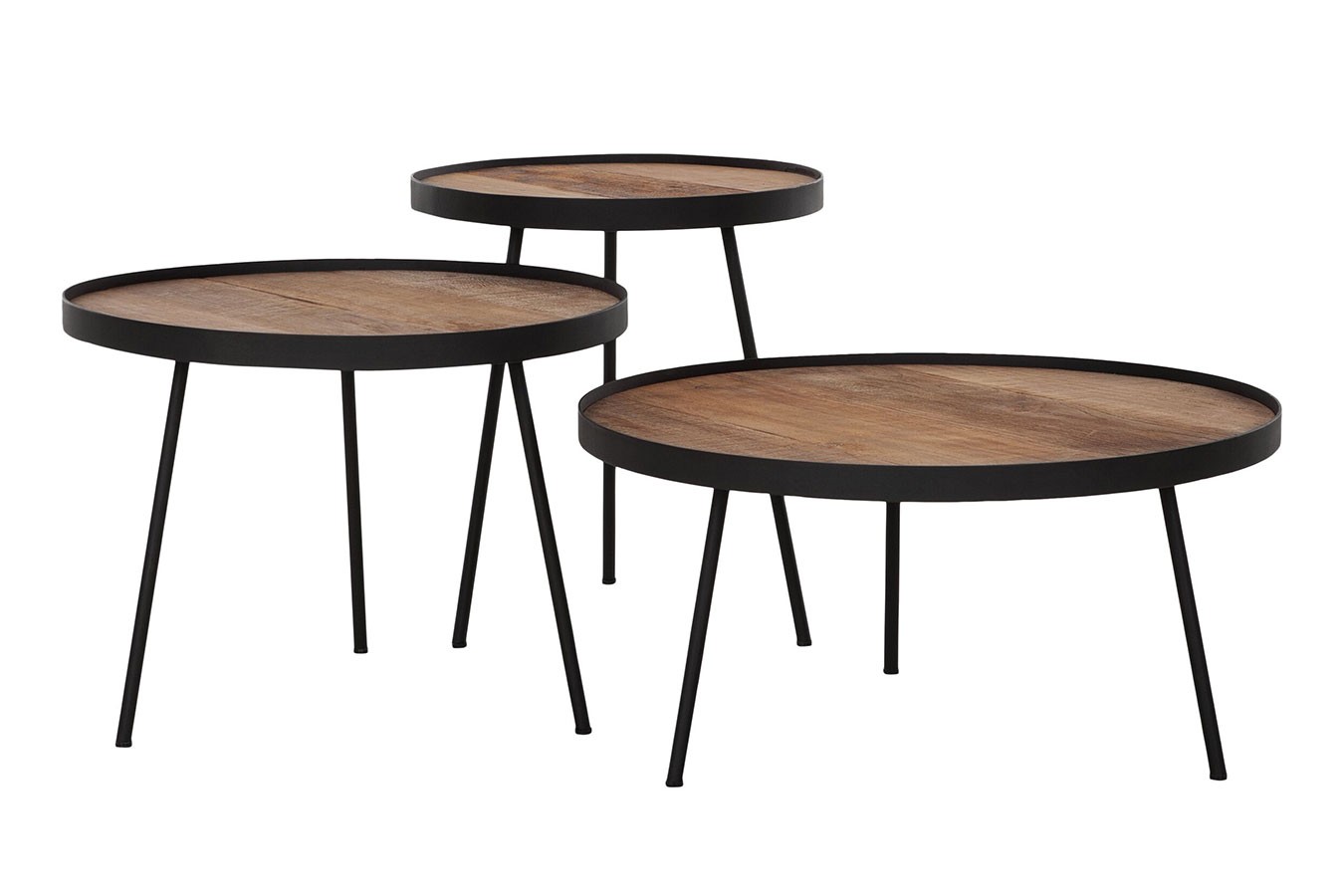 Beistelltisch Highlight Teak D 40 cm