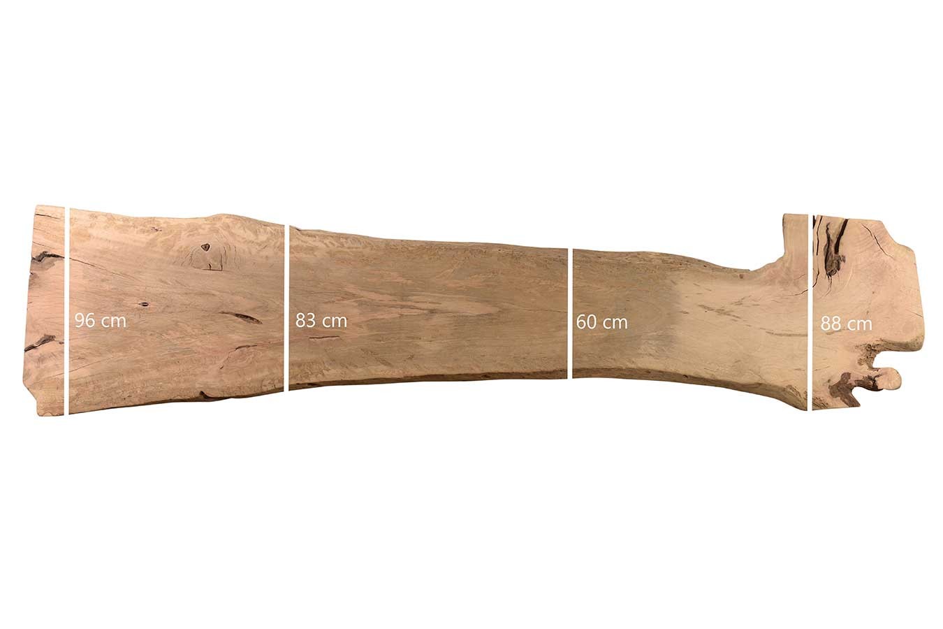 Tischplatte Mango Massivholz Monolith 404