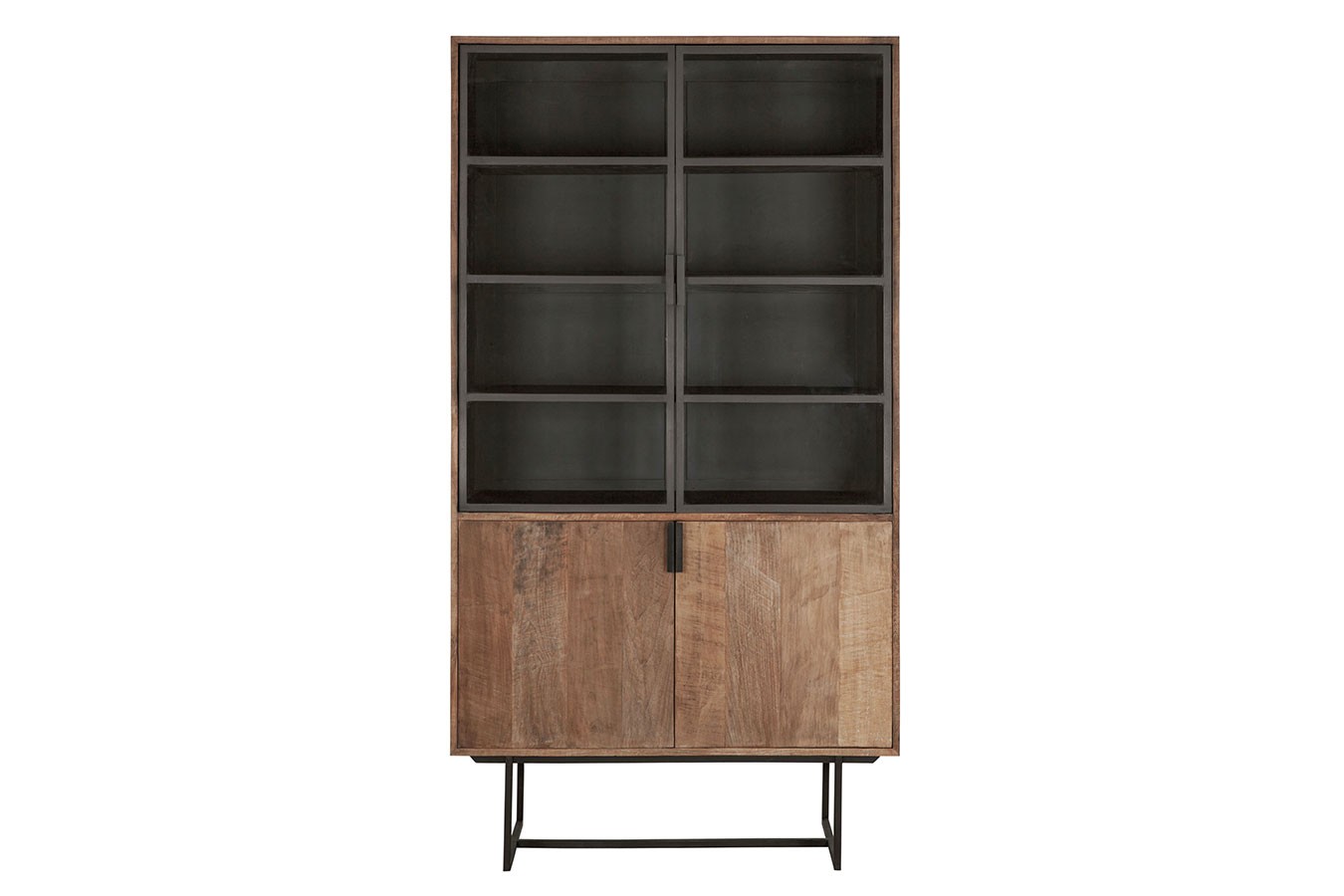 Vitrinenschrank Odeon Teak B 120 cm