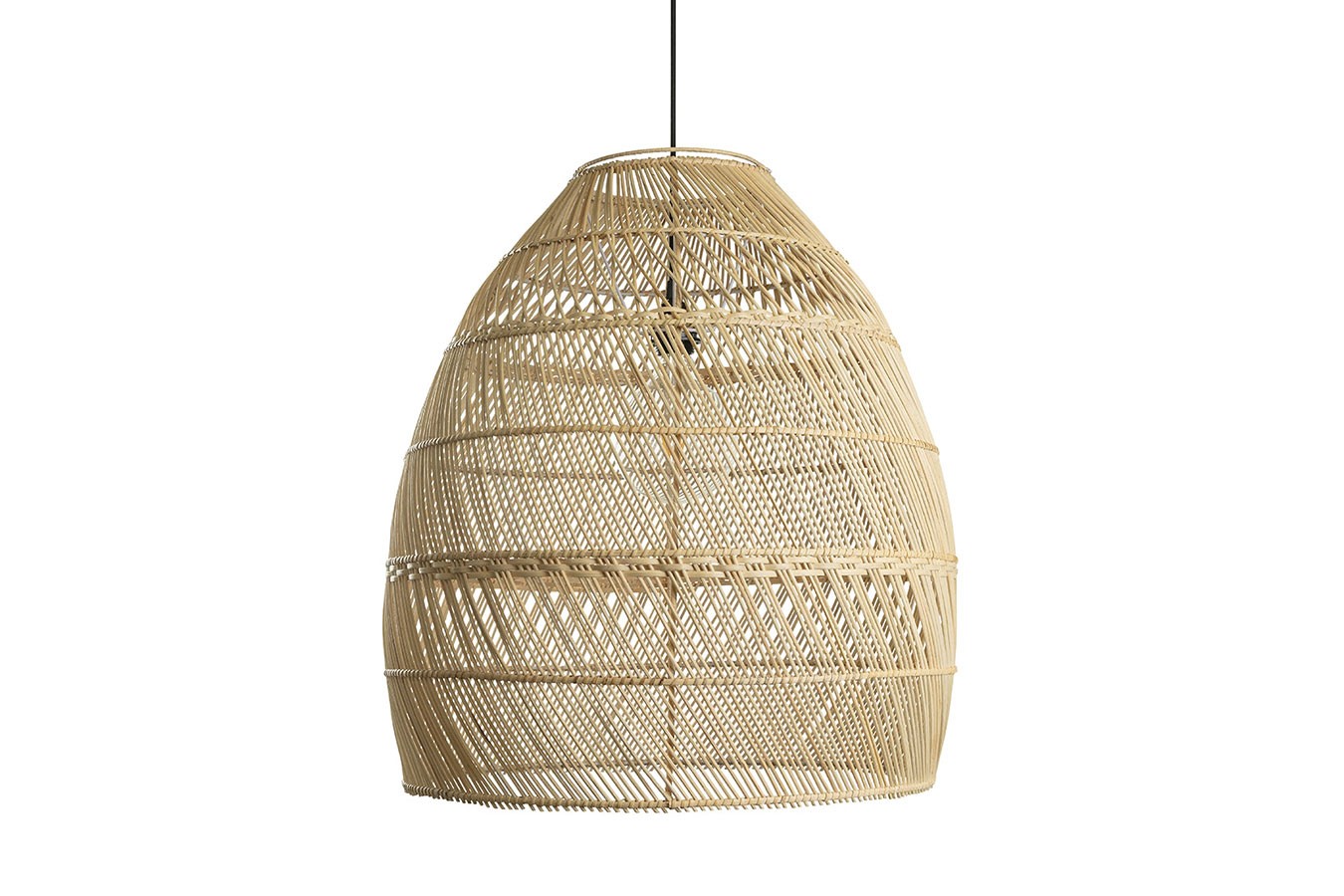 Lampenschirm Luna Rattan natural L
