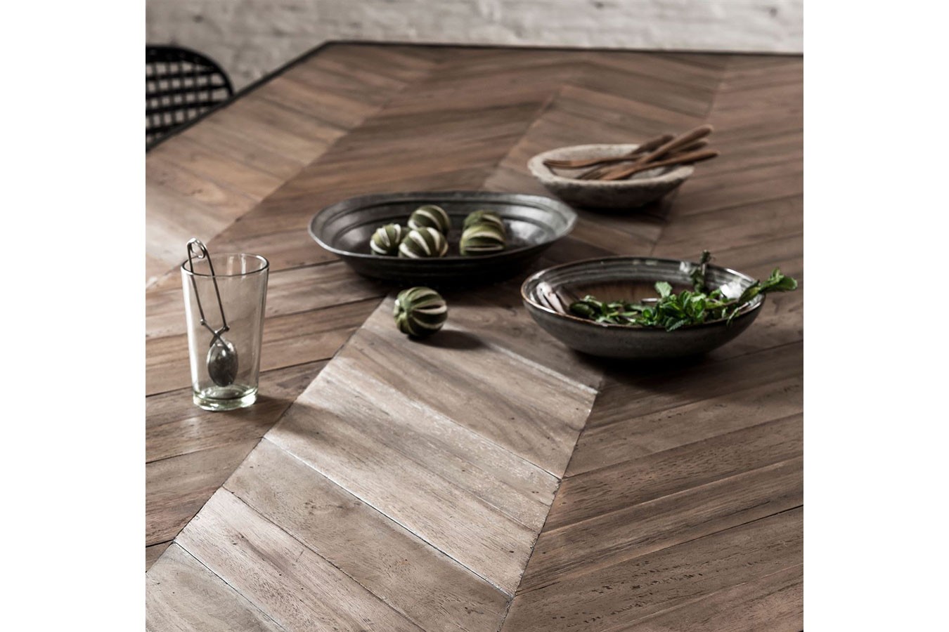 Esstisch Criss Cross Massivholz B 160 cm