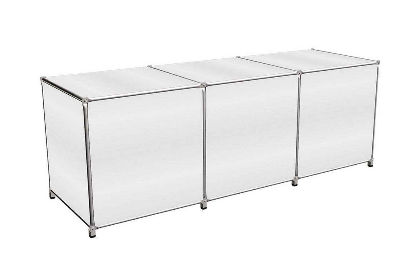 Sideboard System 180 weiß