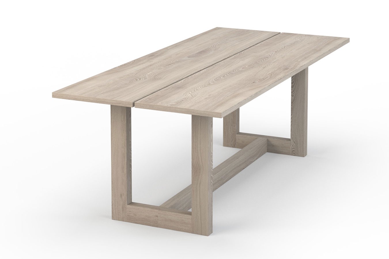 Esstisch Nobel Eiche Furnier B 180cm