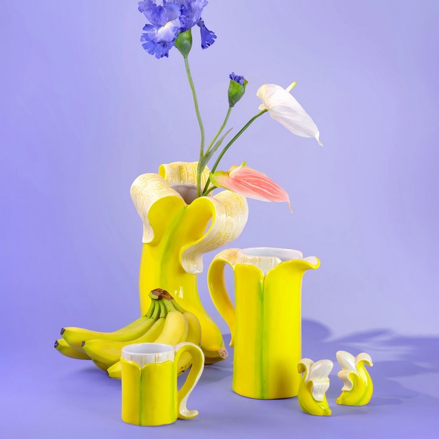 Tasse Banana Romance gelb
