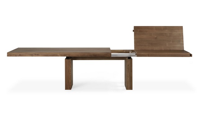 Ausziehtisch Double Teak massiv B 200 > 300 cm