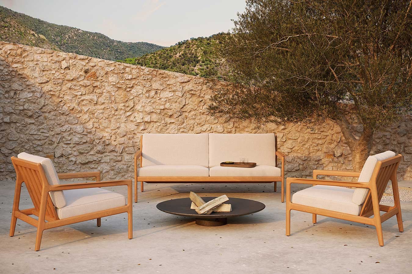 Loungesessel Jack Teak natur