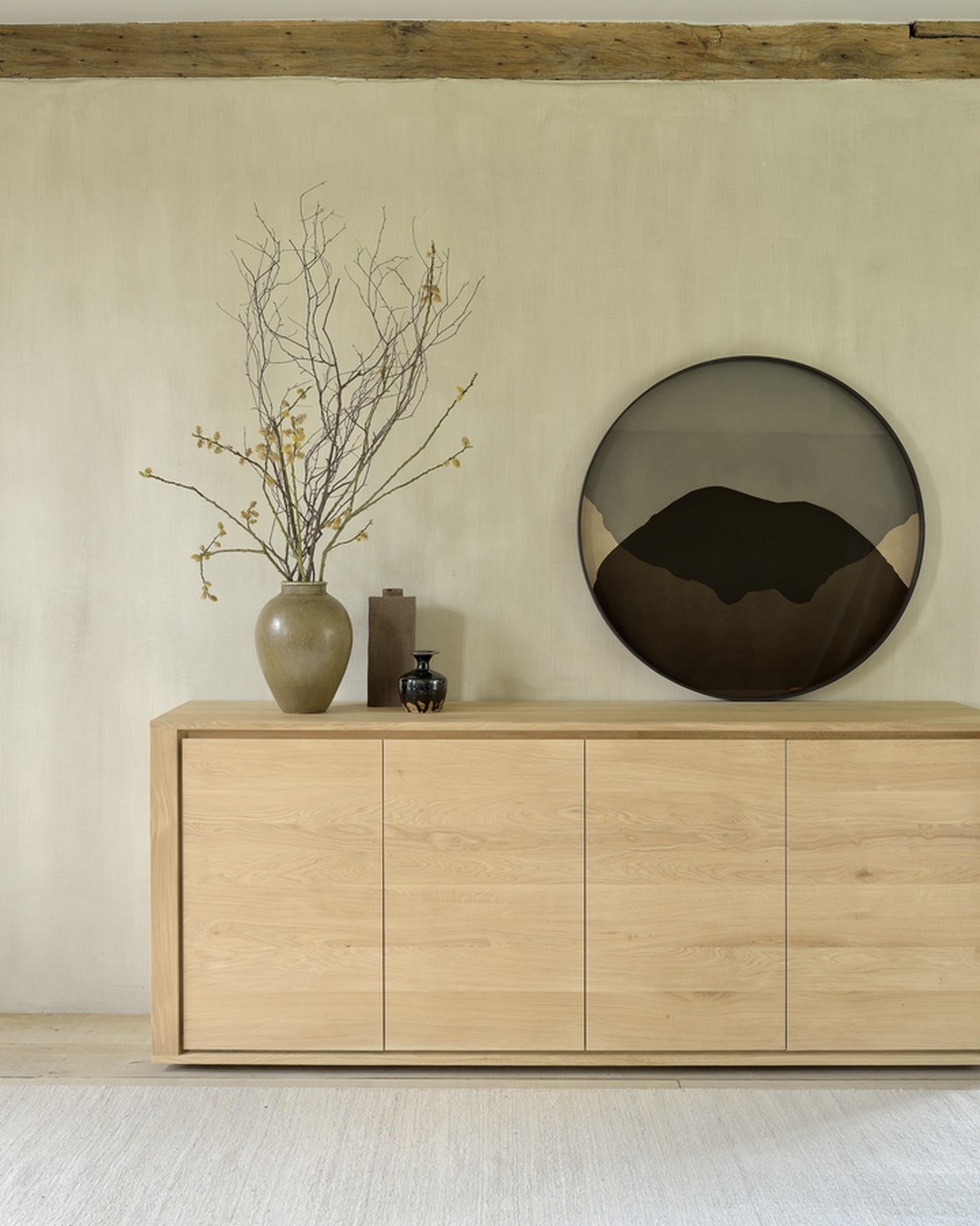 Anrichte Shadow Eiche massiv B 250 cm