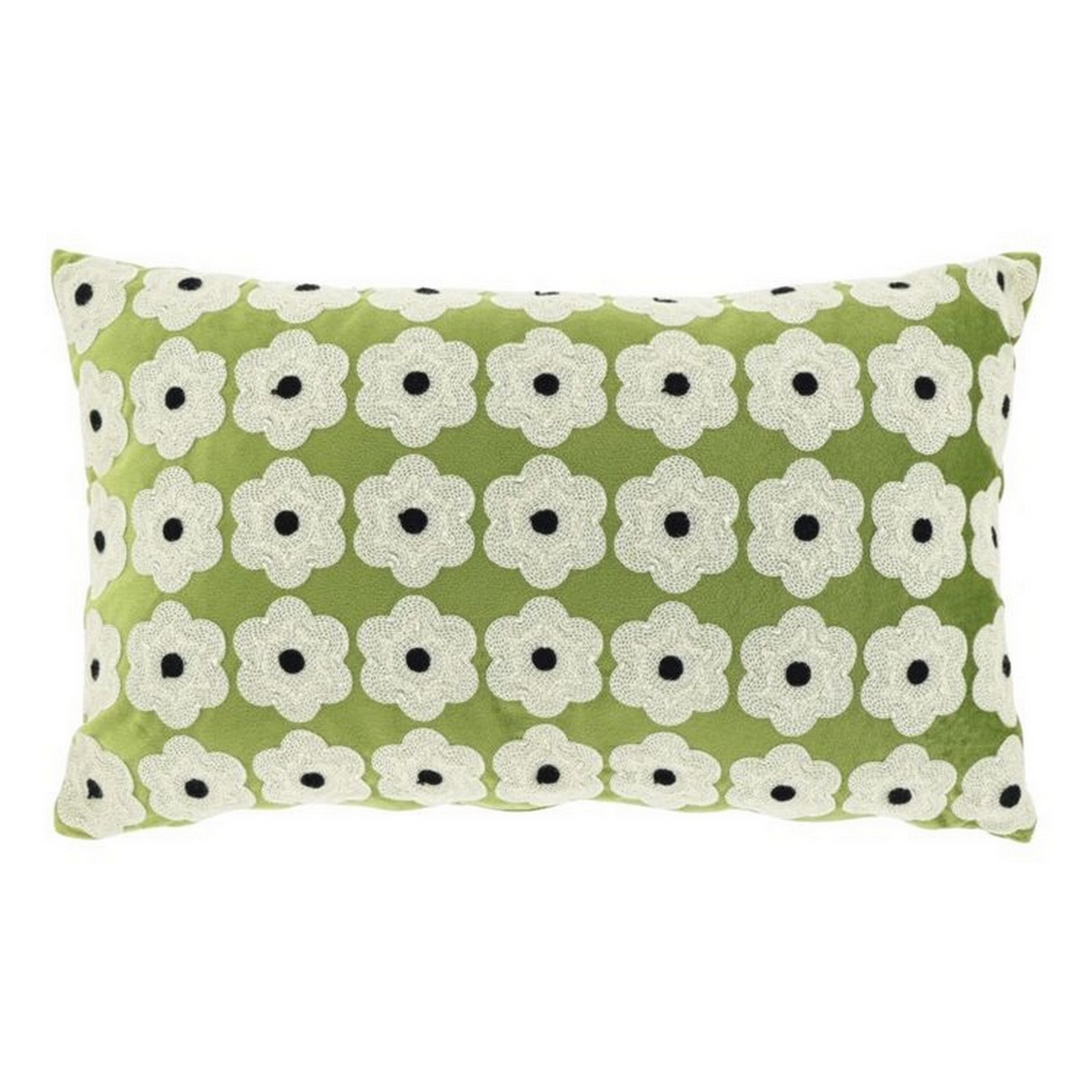 Kissen Flower grün 30*50 cm