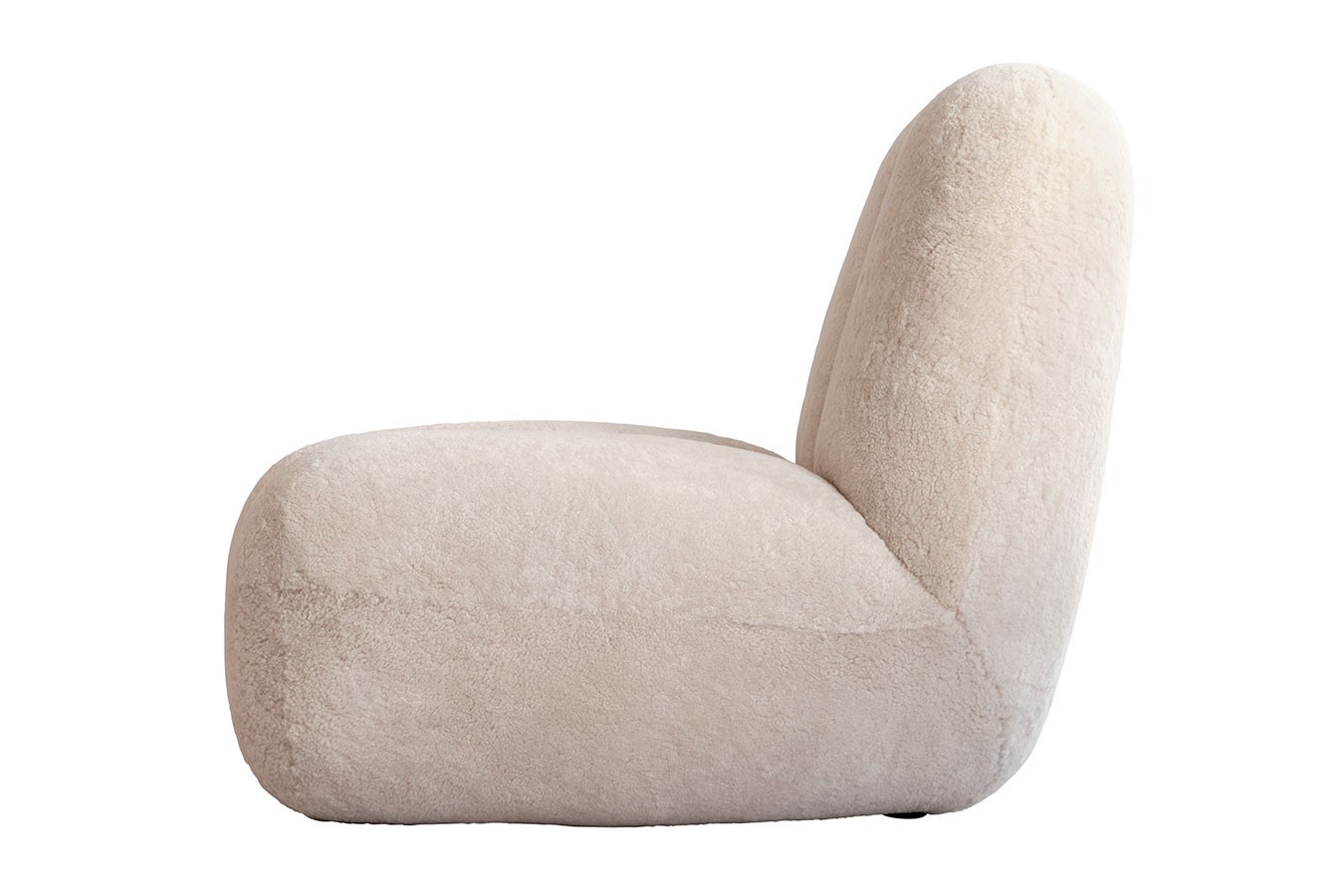 Lounge Sessel Toe Sheepskin beige