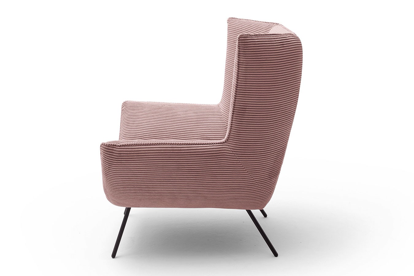 Sessel Evelin Cord rosa