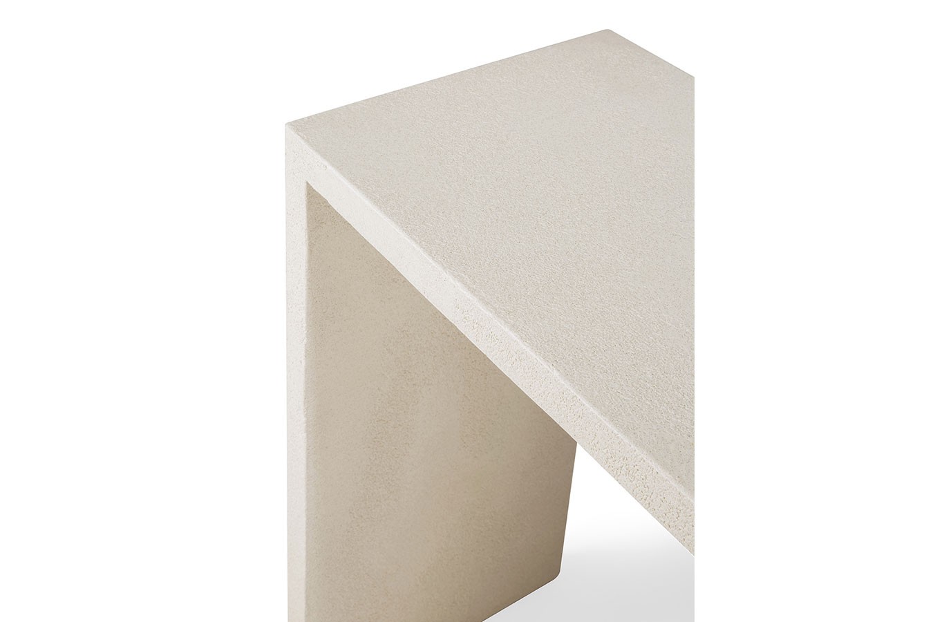 Konsole Elements Mikrozement beige B 120 cm