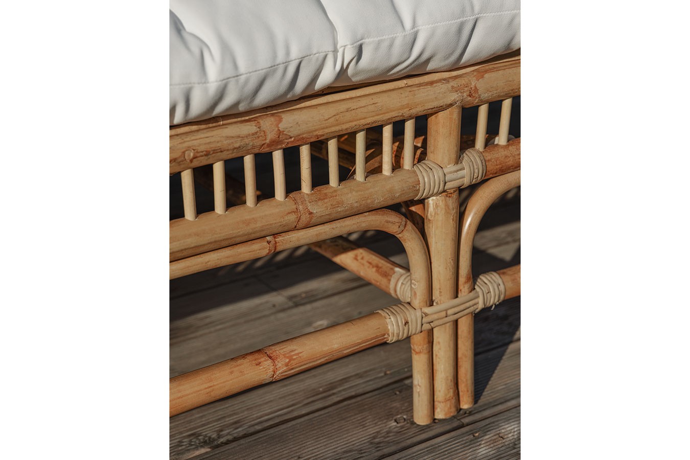 Outdoor Daybed Vallda Rattan natur