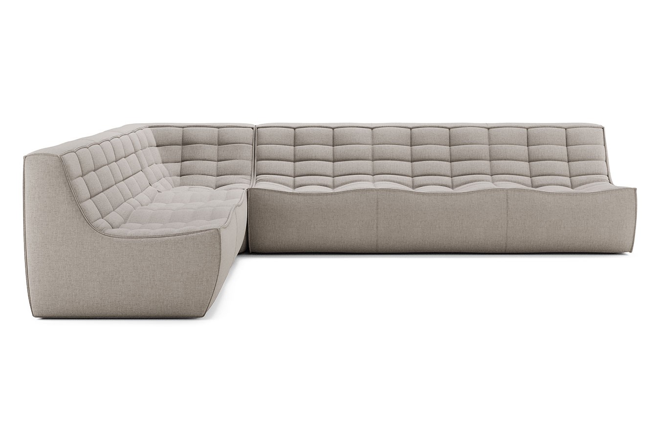 Sofakombination N701 Eco Stoff beige