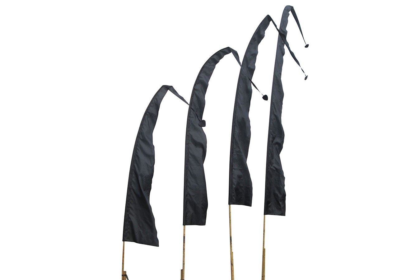 Bali Fahne Sanur 6 Meter schwarz