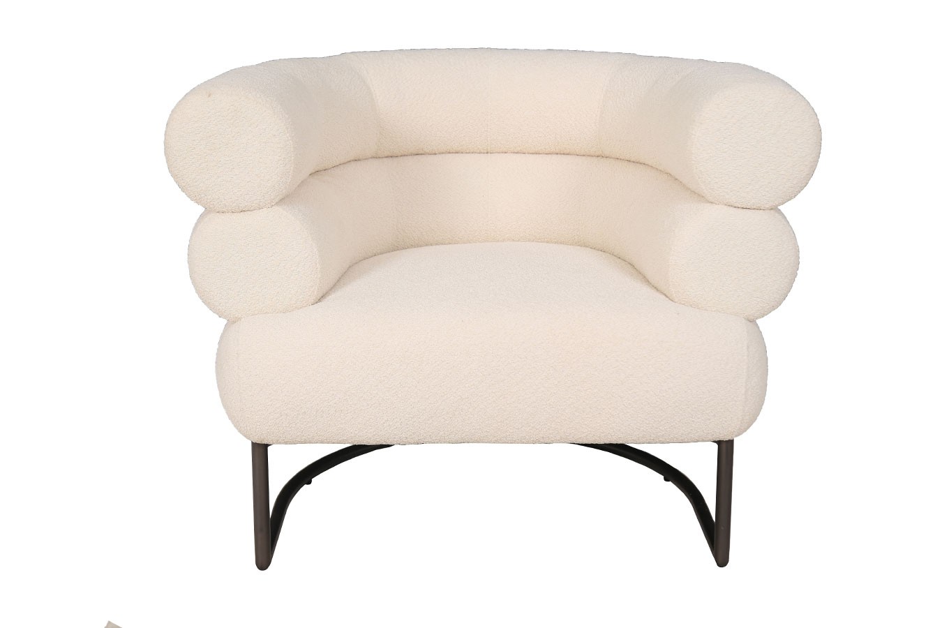 Club Sessel Marco Cosmopolitan Boucléstoff creme