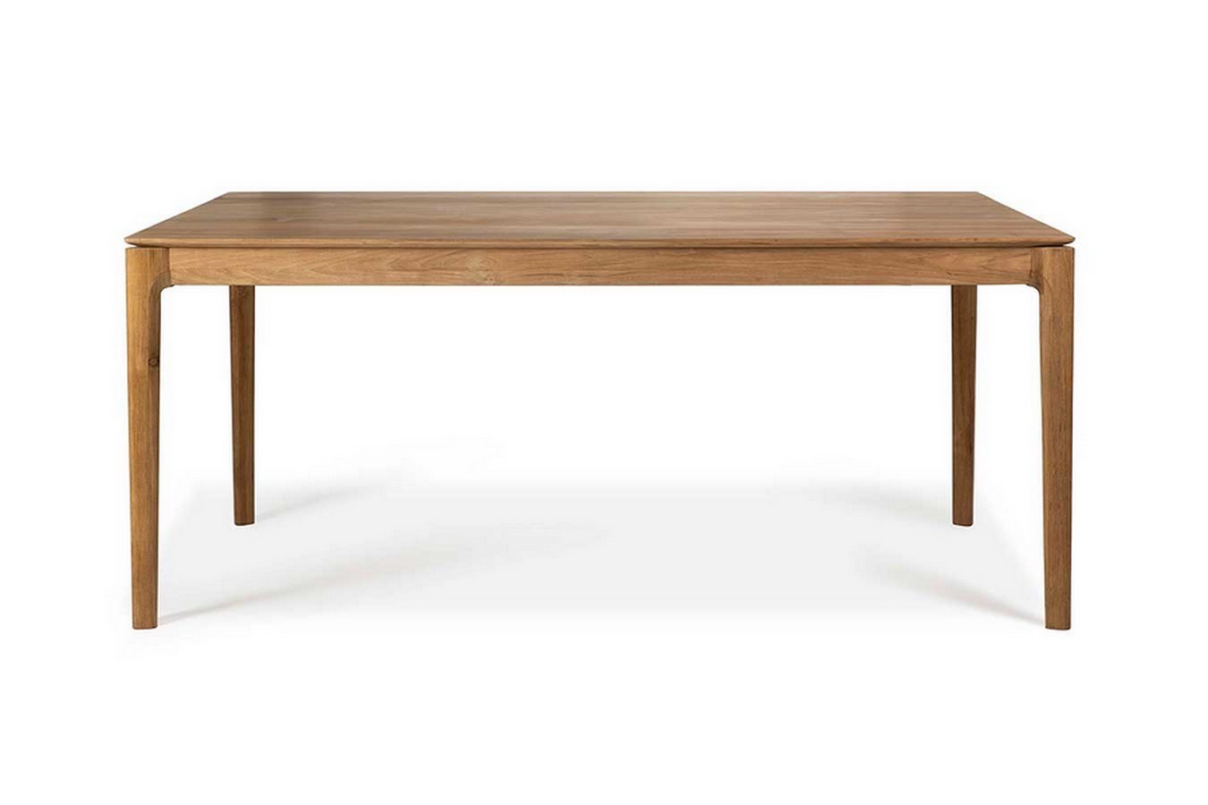Ausziehtisch Bok Teakholz massiv B 140 >220 cm