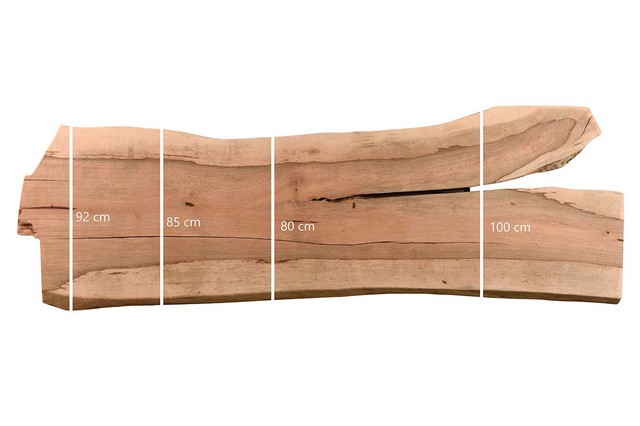 Tischplatte Mango Massivholz Monolith 325