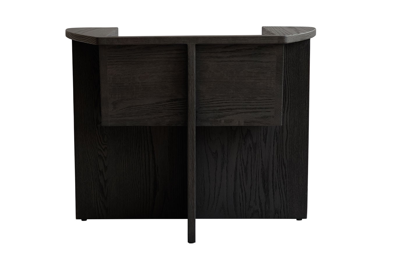 Lounge Sessel Brutus Eiche schwarz