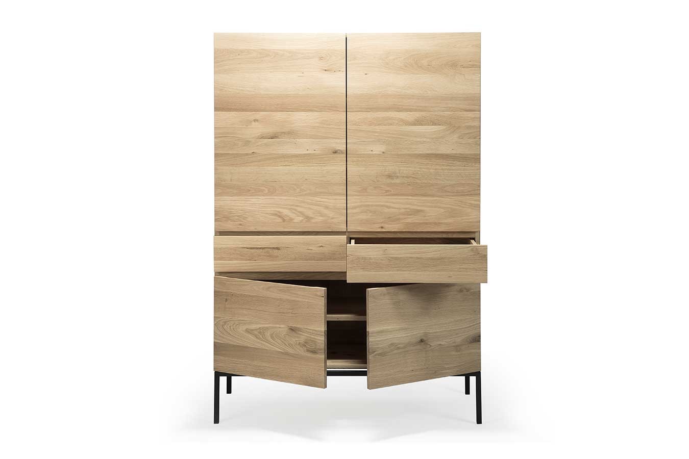Schrank Ligna Eiche natur H 162 cm