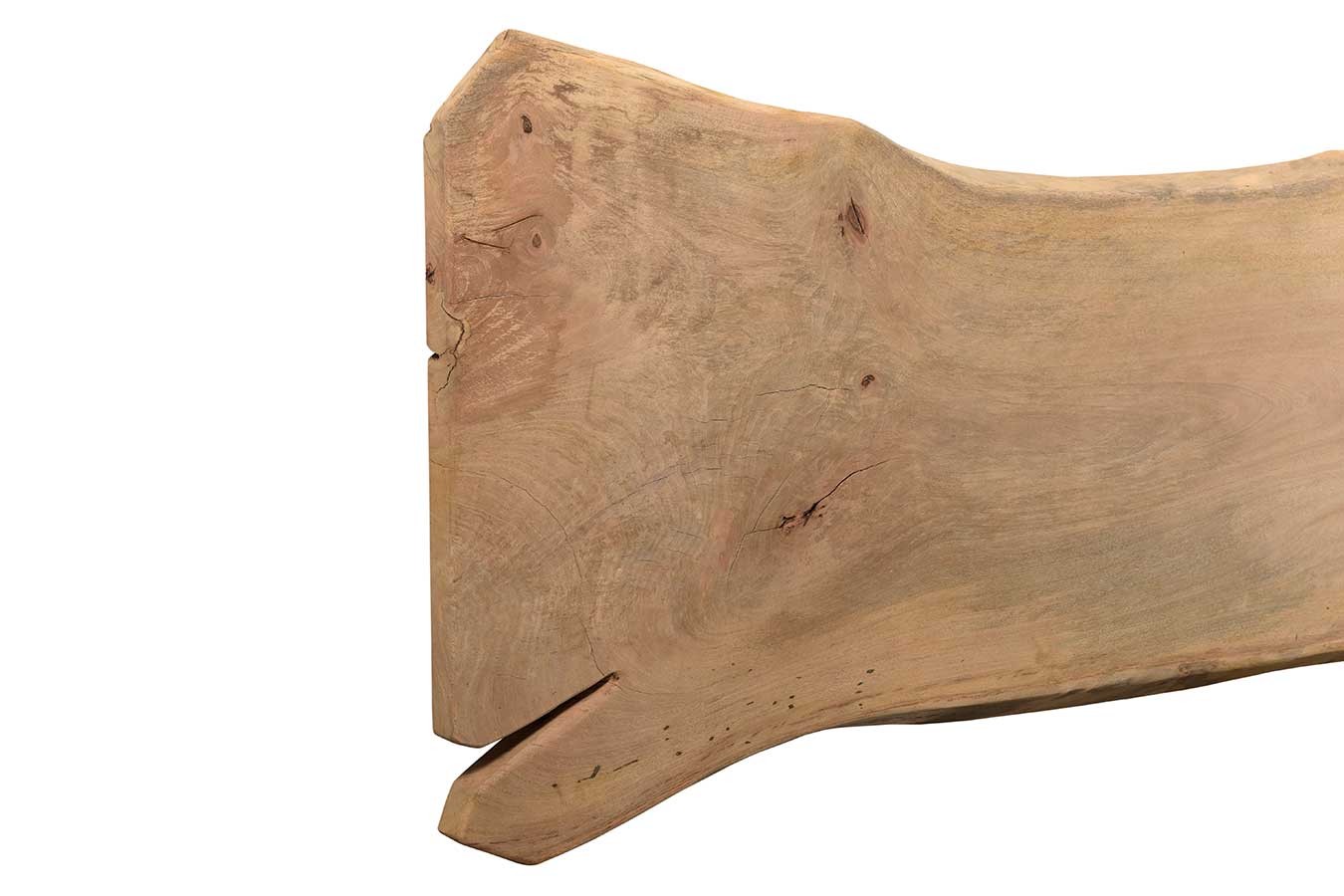 Tischplatte Monolith Mangoholz 350x108cm