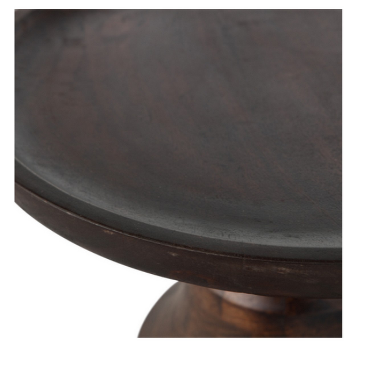 Beistelltisch Broad Mangoholz braun D 50 cm