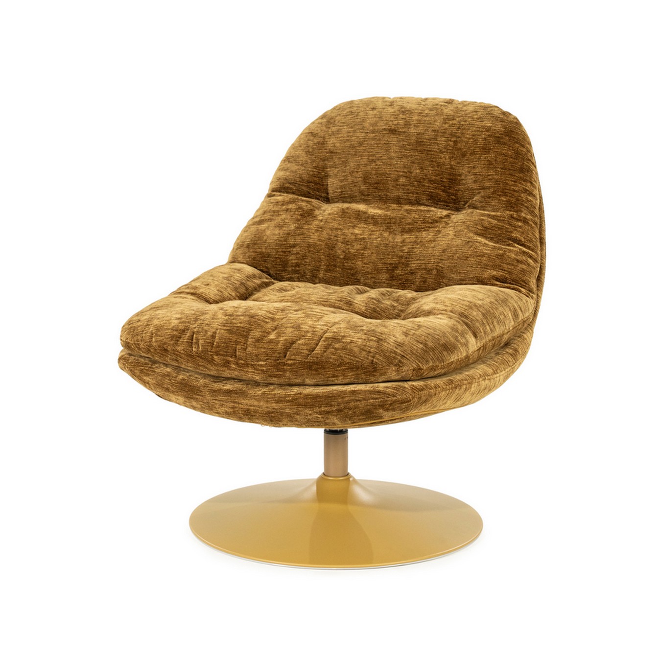 Drehsessel Tomba Velvet senf