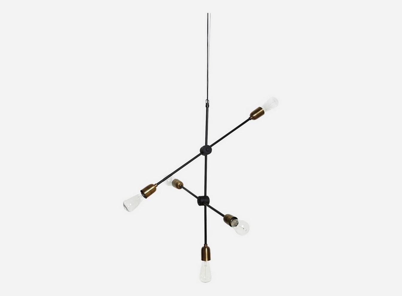 Hängeleuchte Molekular H 78 cm