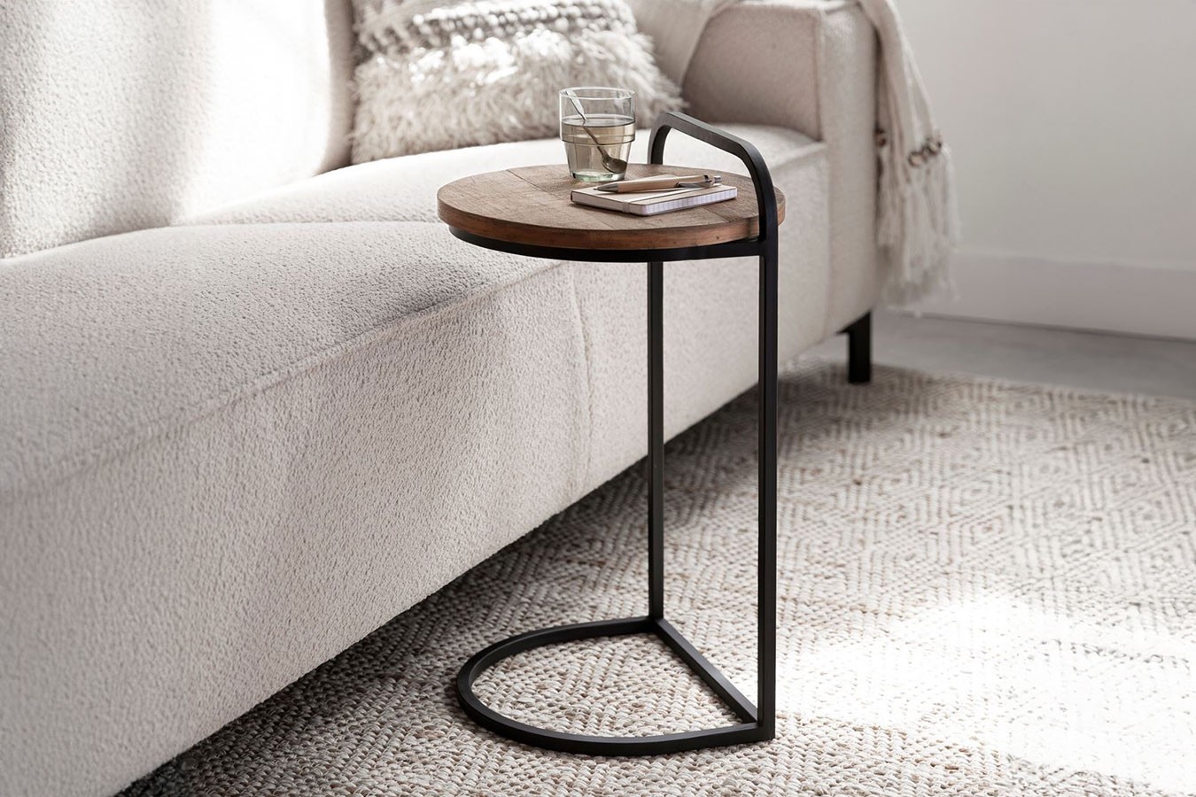 Beistelltisch Soho Teak natur H 60 cm
