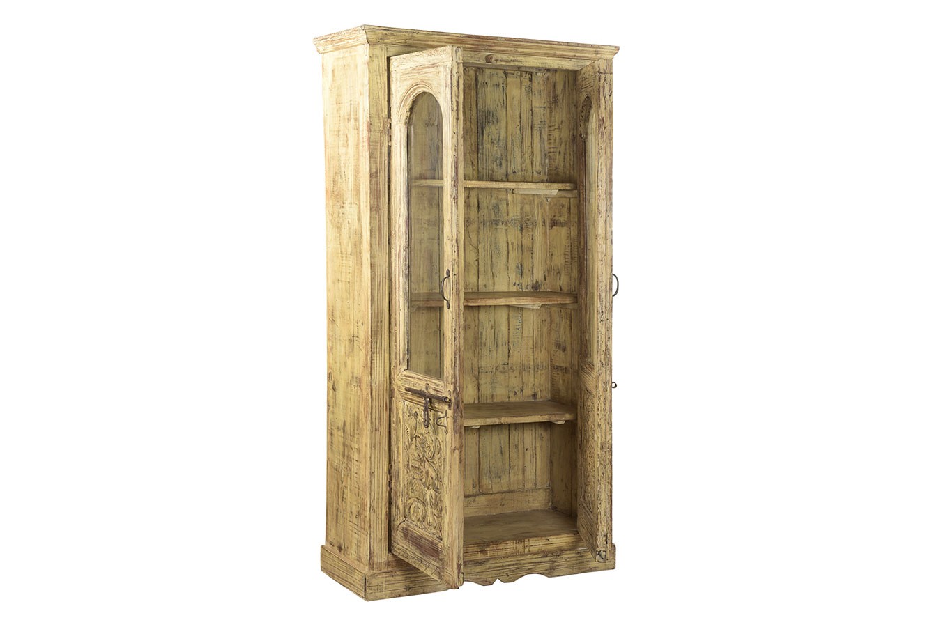 Vitrine Vintage gelb