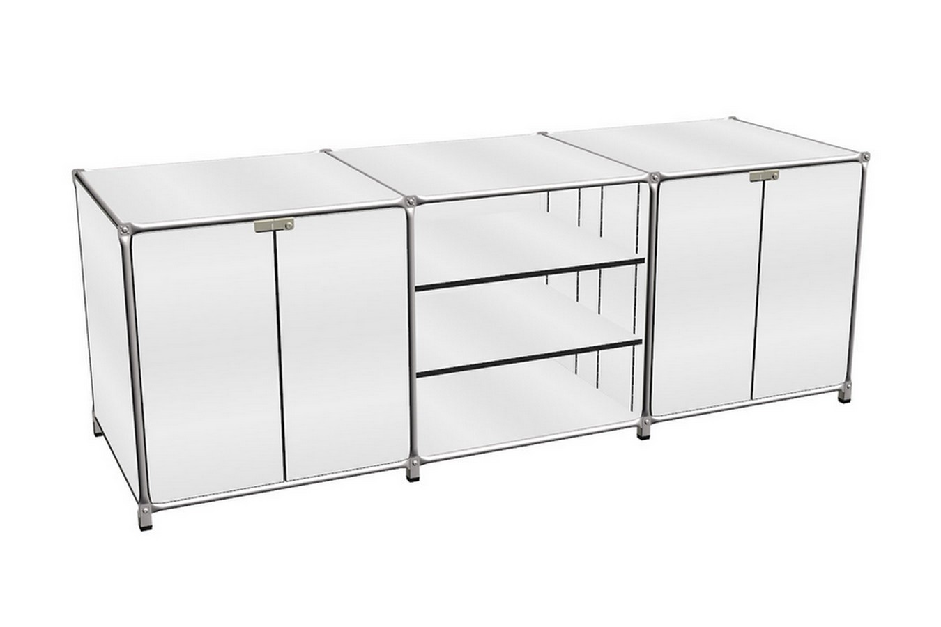 Sideboard System 180 weiß