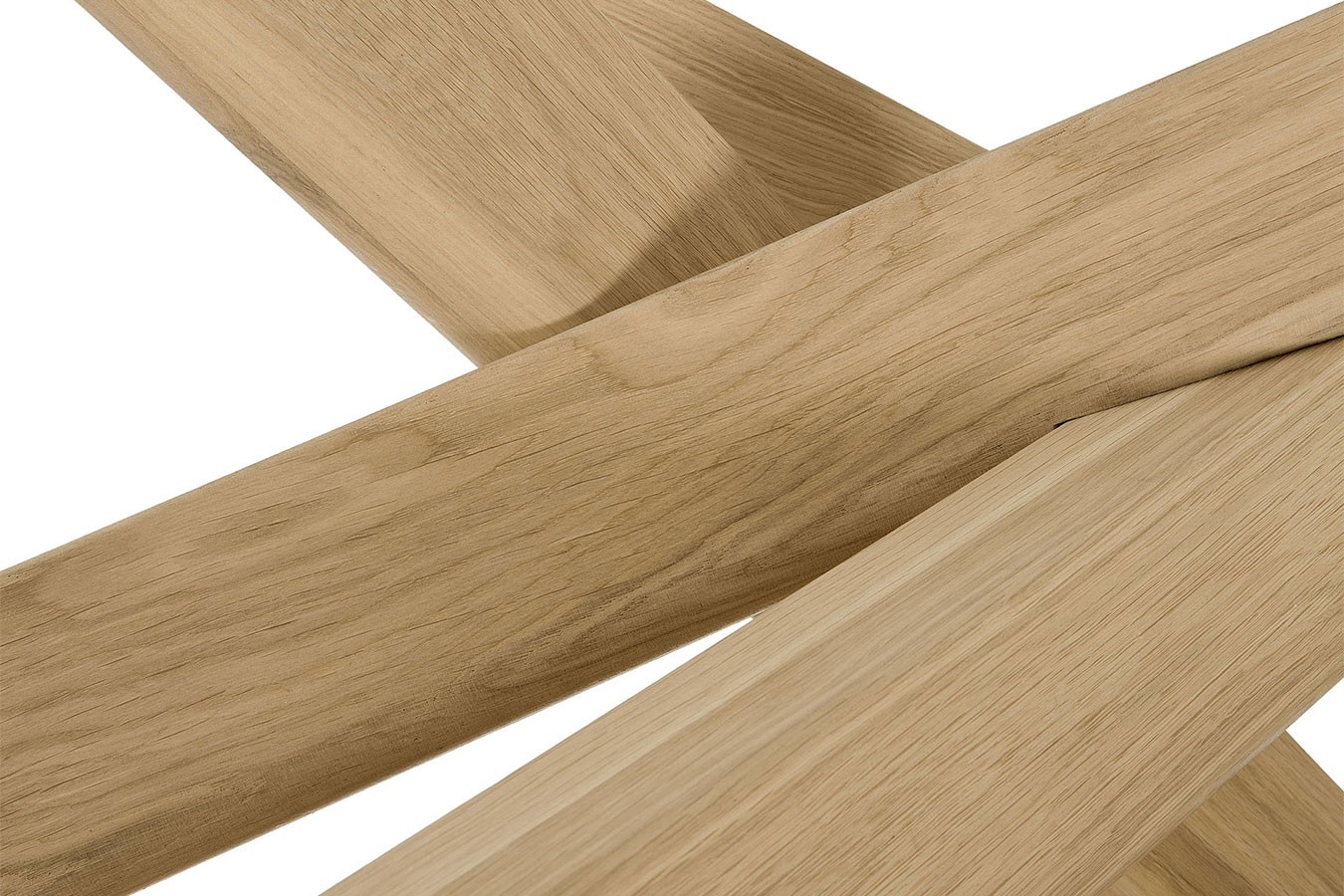 Couchtisch Mikado Eiche natur oval 143*67 cm