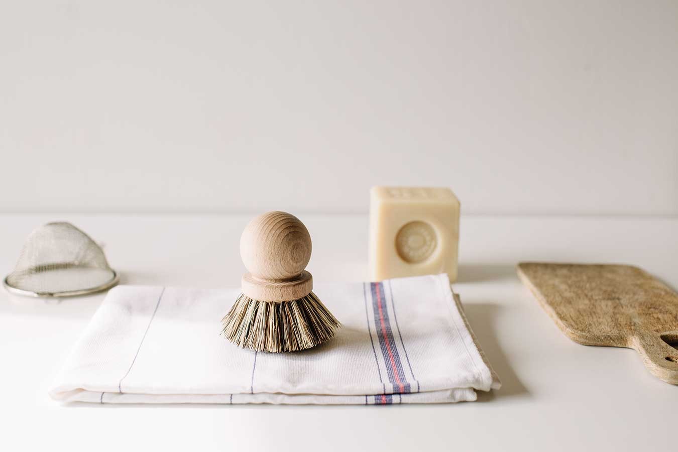 Topfbürste Natural Collection rund