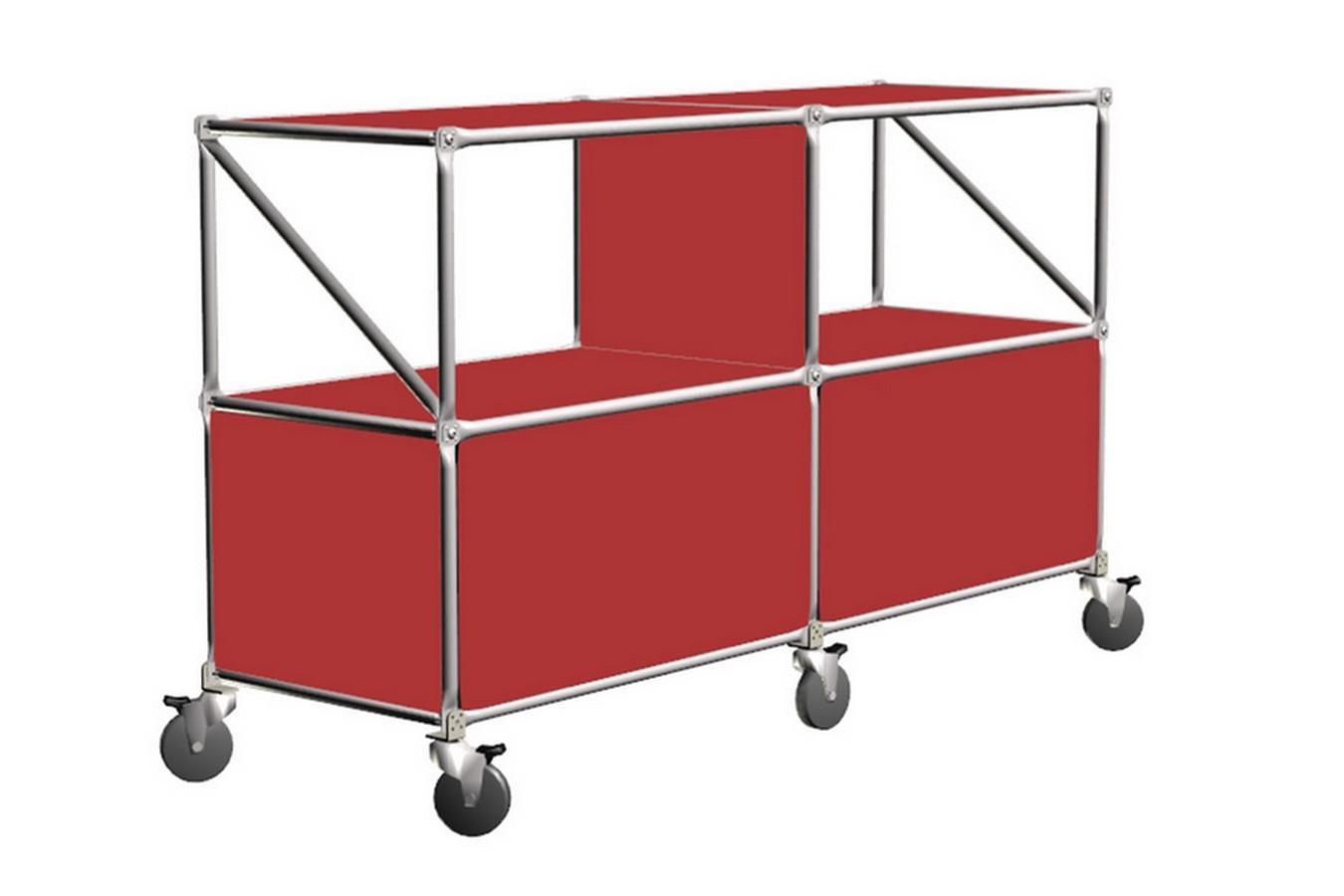 Sideboard System 180 rot B 148,5 cm