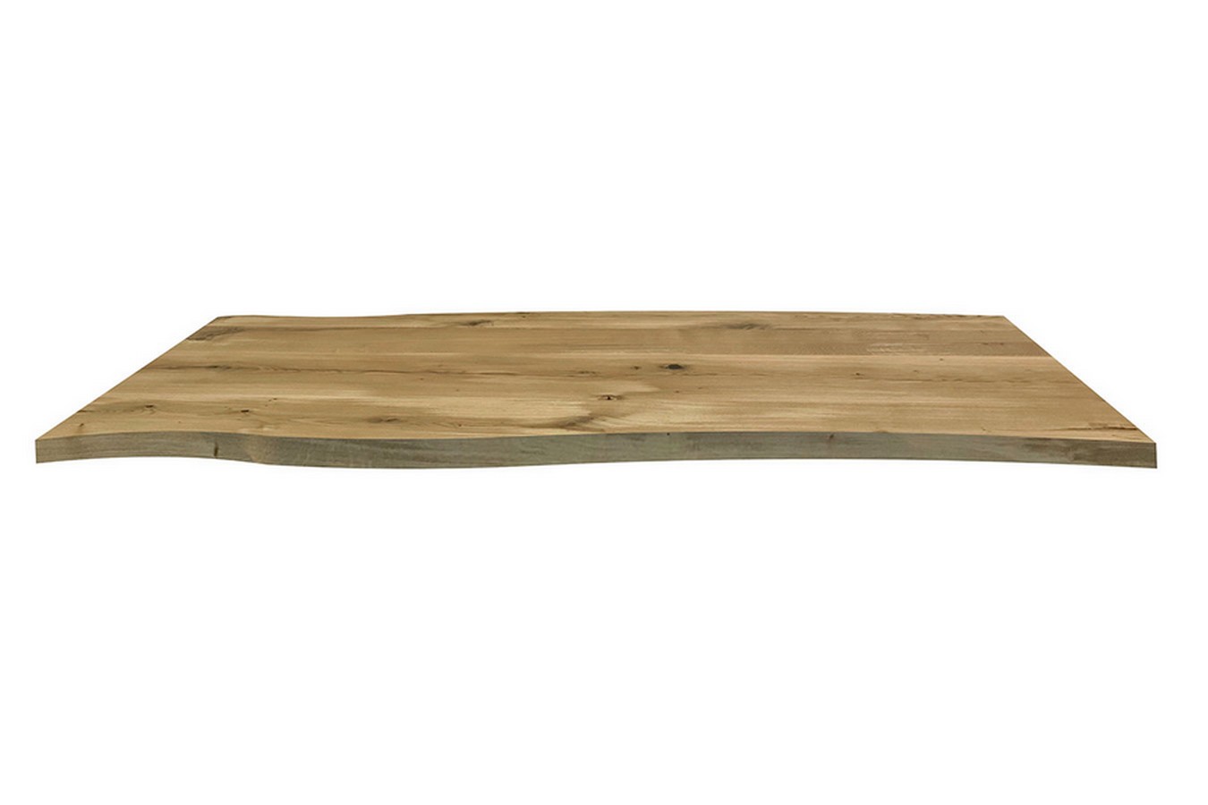 Tischplatte 4 cm Asteiche massiv organische Kante extrem ab 60 cm konfigurierbar
