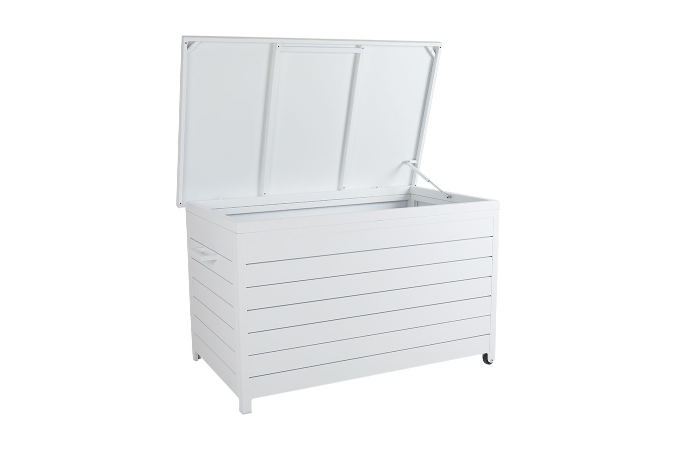 Outdoor Kissenbox Gäster weiß matt