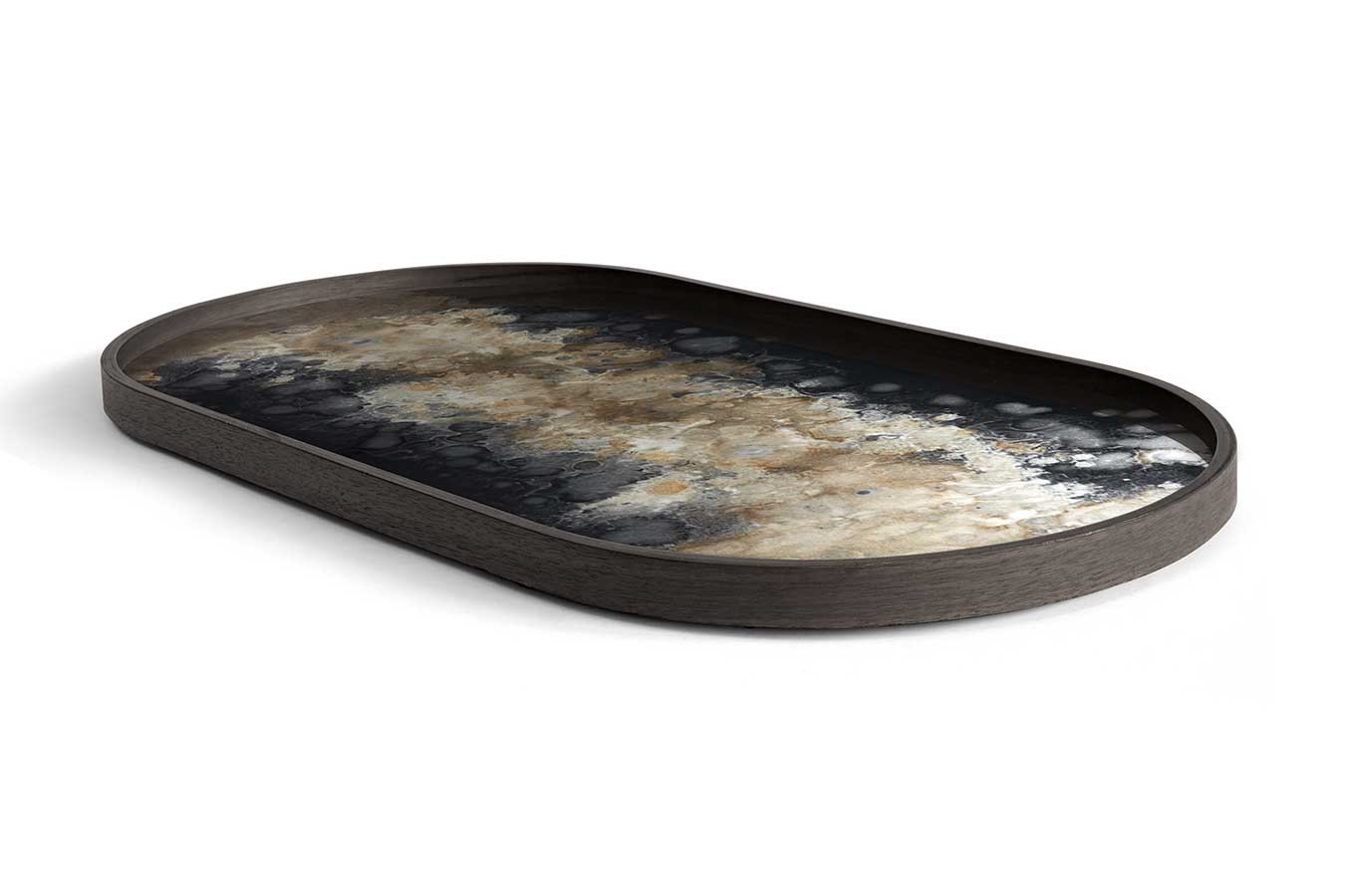 Tablett Organic Notre Monde schwarz M