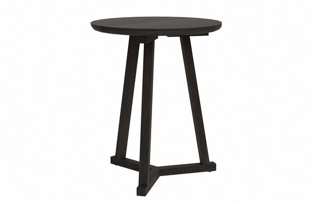 Beistelltisch Tripod Eiche schwarz