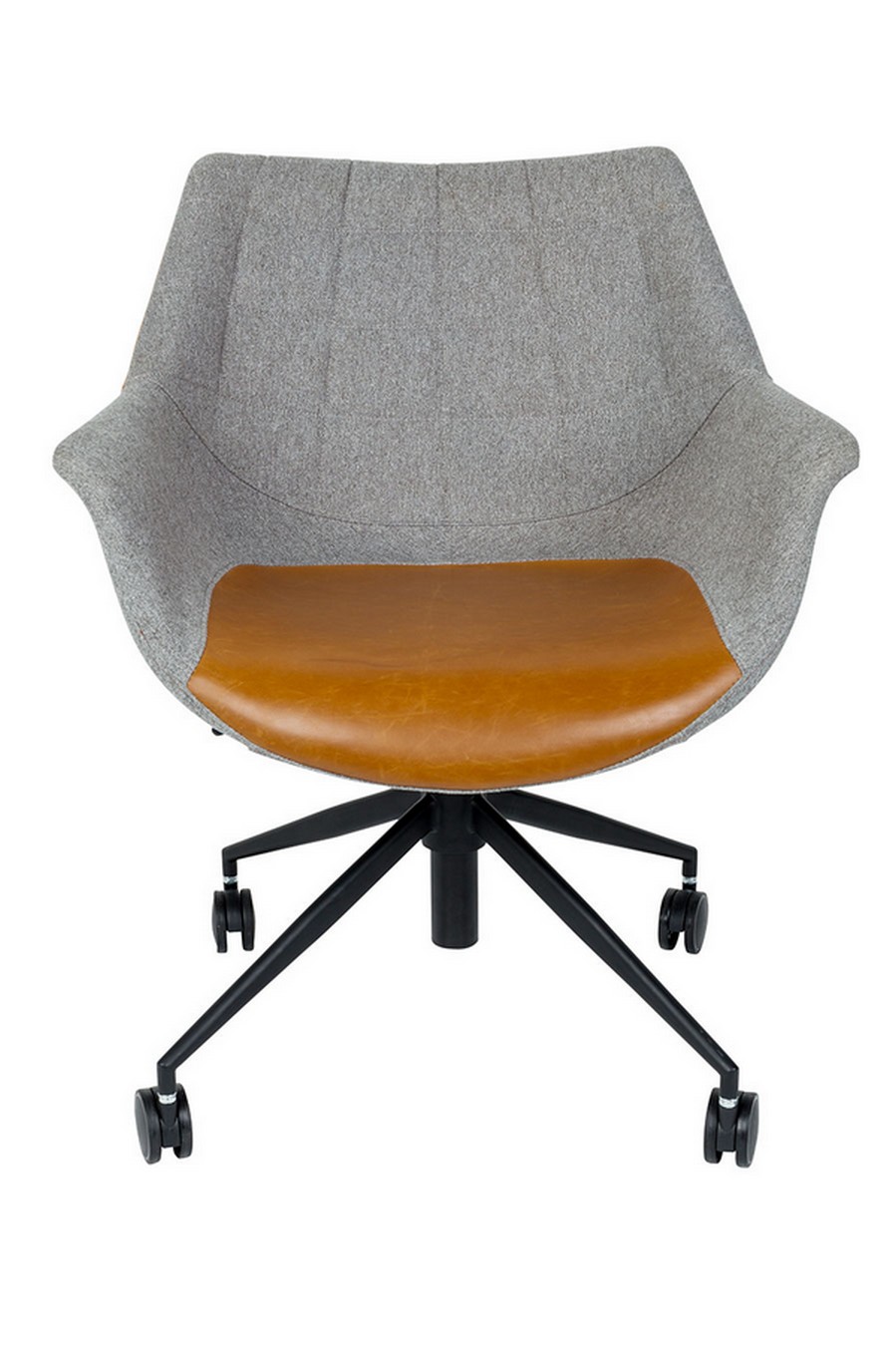 Bürostuhl Doulton Stoff grau